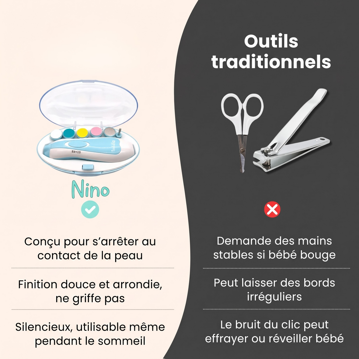 Nino — Coupe-ongle
